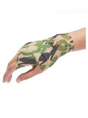 12 Durable Juvale camouflage hand bandages. New. $9